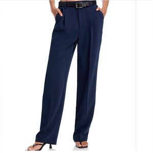 Good American Navy Wide Leg Pants